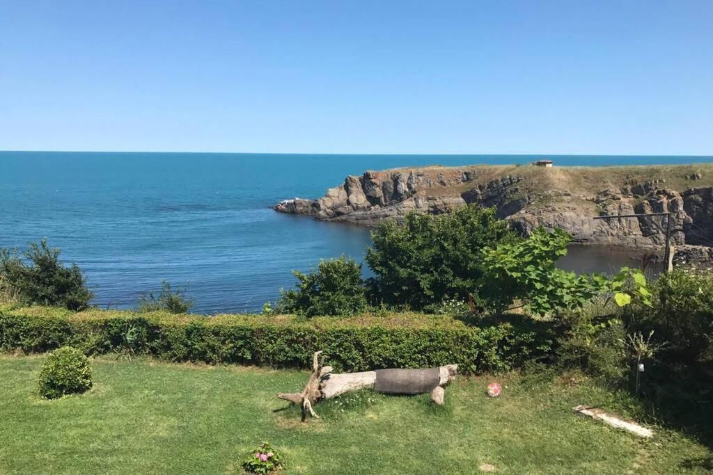 Seaview Dreamy Apartment With A Pool And Garden Sinemoretz Esterno foto